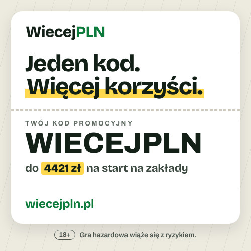 WiecejPLN - kod promocyjny u legalnych bukmacherow