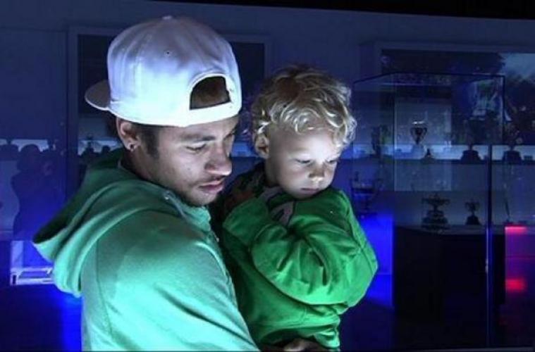 Neymar odwiedził klubowe muzeum