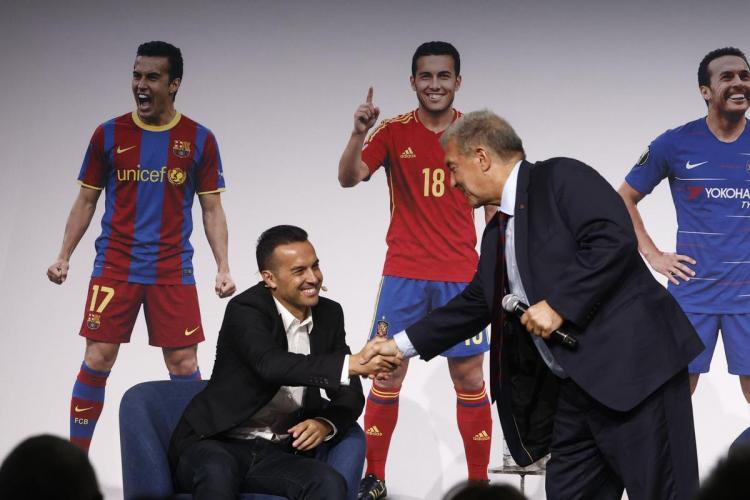 Pedro: Chciałem strzelić setnego gola i powiedziałem Xaviemu, żeby mnie sprowadził