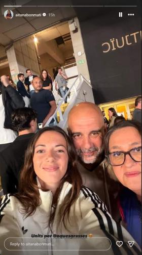 Pep Guardiola pojawia się z dwiema legendami Barçy na najbardziej wyczekiwanym koncercie w Barcelonie