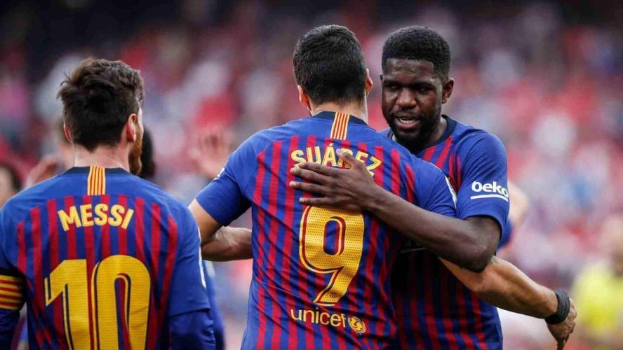 Umtiti o grze z MSN: Byli nie z tego świata, ale bardzo dobrze dogadywali się poza boiskiem