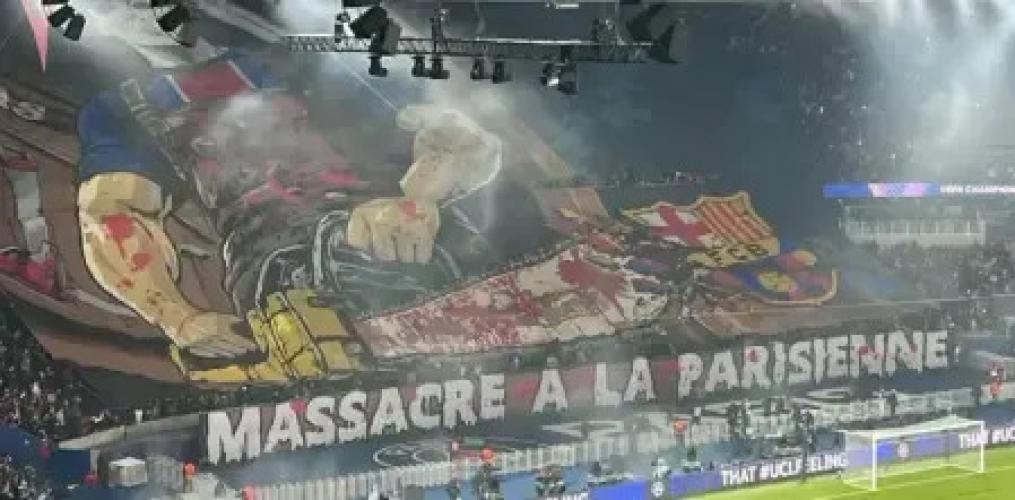 Barcelona zgłosi do UEFA transparent na Parc des Princes